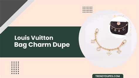 lv bag charm dupe